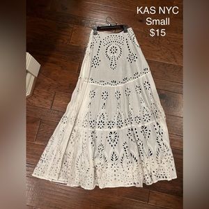 KAS NYC women’s maxi skirt